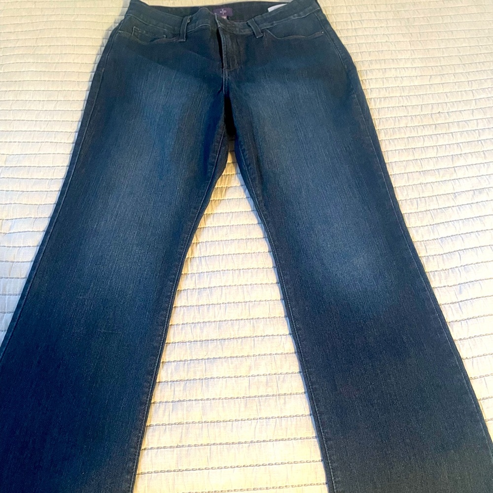 NYDJ straight leg jeans.